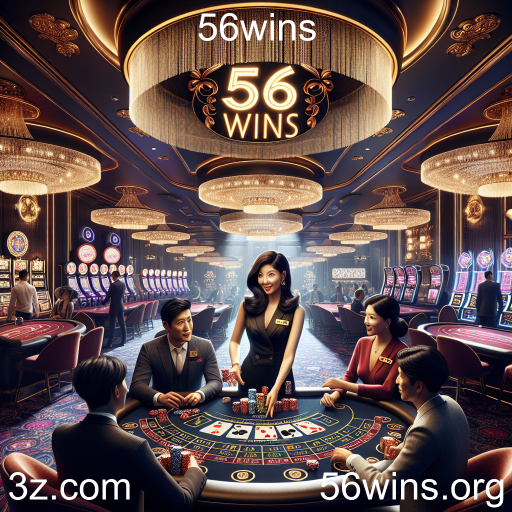 Experimente a Emoção do Casino Ao Vivo no 56wins